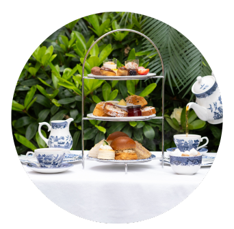 Afternoon Tea served in Garden Terrace