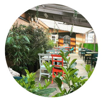 Garden Terrace at Old Music Shop Restaurant Dublin