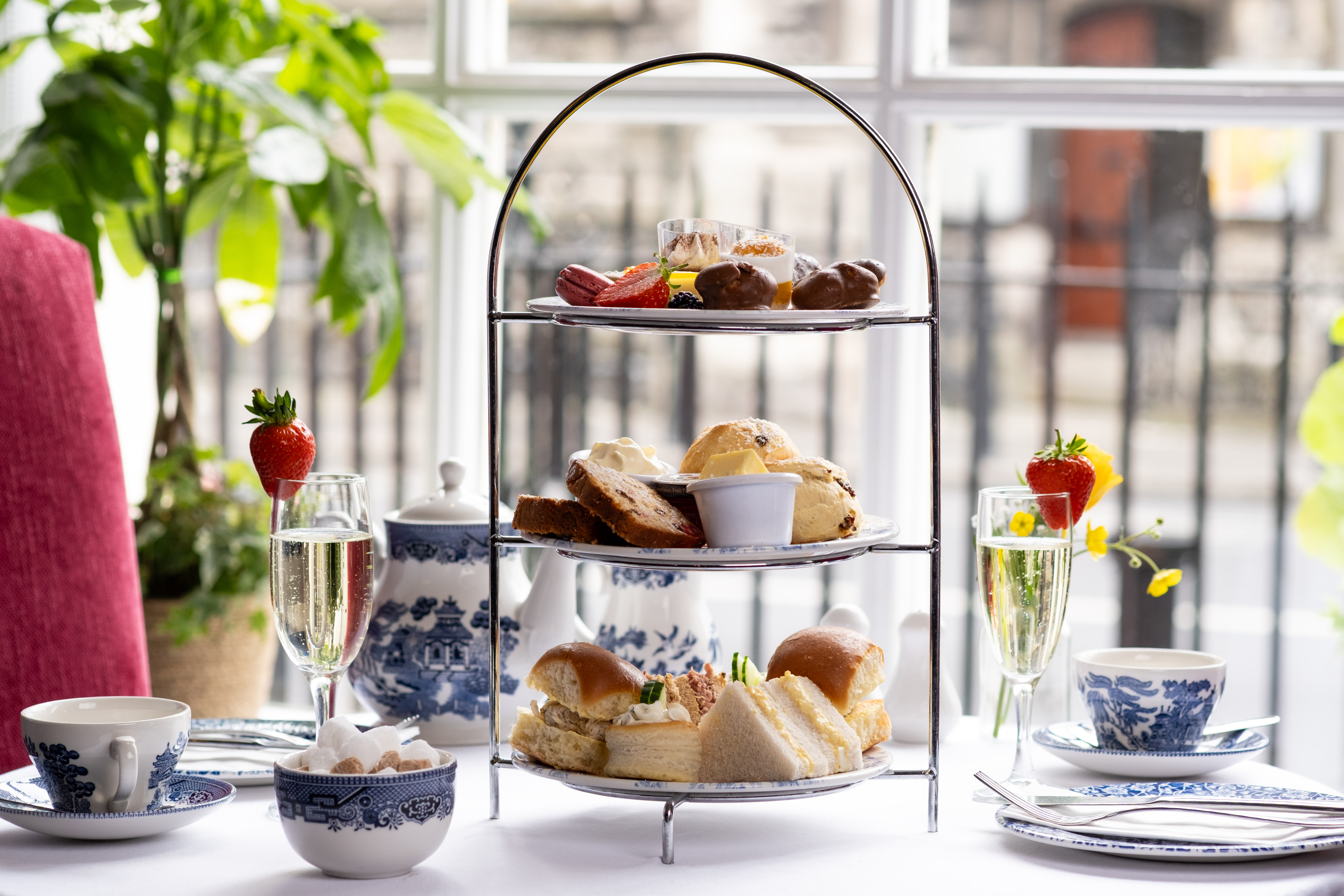 Afternoon Tea in the Old Music Shop, Castle Hotel