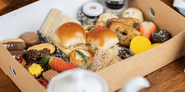 Take Away Festive Afternoon Tea Dublin box