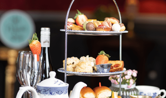 Vegetarian Afternoon Tea with Prosecco in Dublin