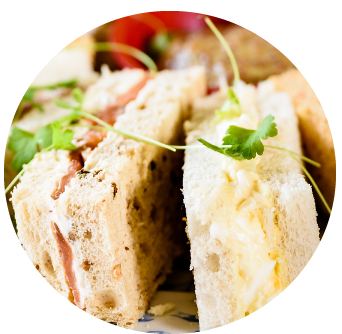Finger Sandwiches for Afternoon Tea at the Old Music Shop Restaurant Dublin