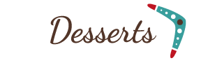 Desserts Title text for Australia Day 2020 Lunch Menu