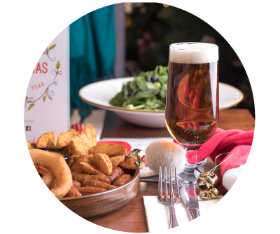 Party Platter and Beer Christmas at Castle Hotel and Old Music Shop Restaurant