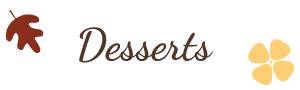 Thanksgiving Desserts
